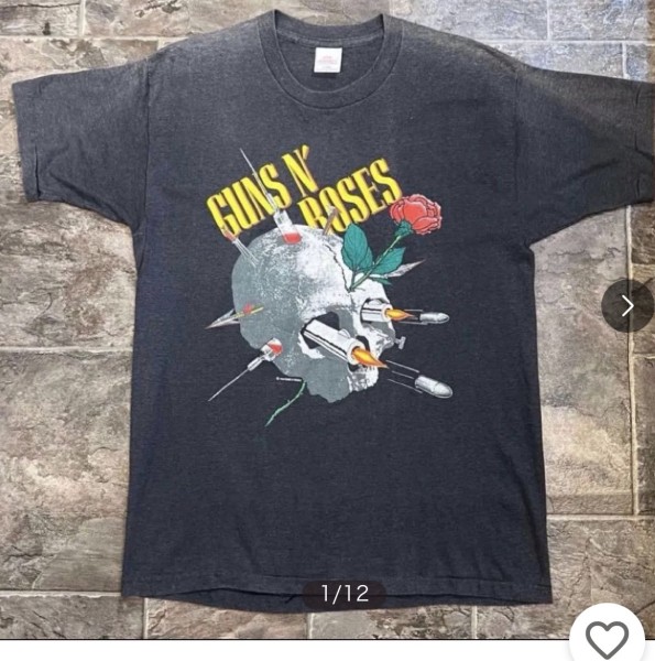 Guns N Roses Skull T-Shirt Appetite for Destruction