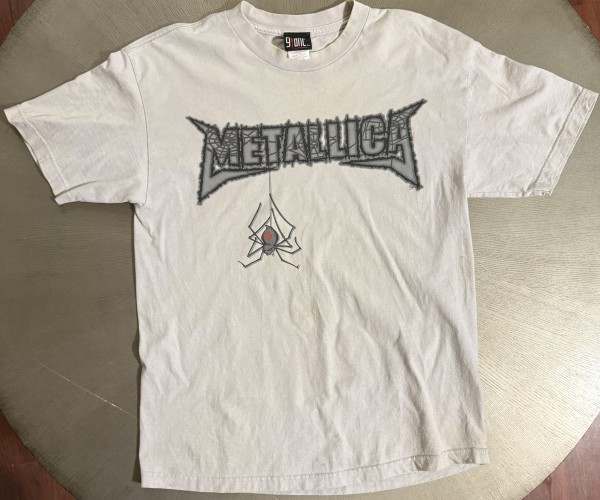 Late 90s Early 2000s? Metallica Spider Shirt L Giant Tag