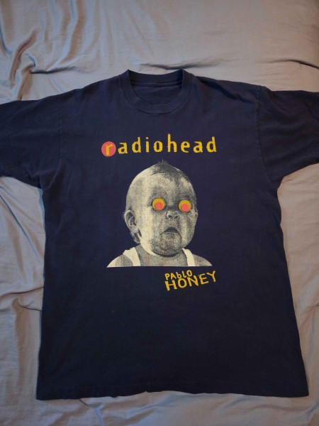 Radiohead Pablo Honey w/ Unique Back Hit from KROQ