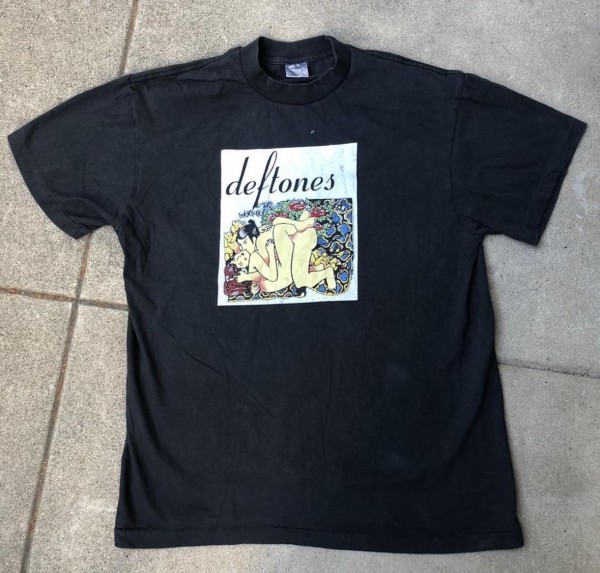 Deftones 1998 Concert Tour boot tee