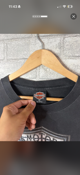 90s Harley V Flame long sleeve
