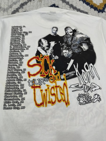 Legit check on Korn Sick & Twisted 2000 Tour T-shirt