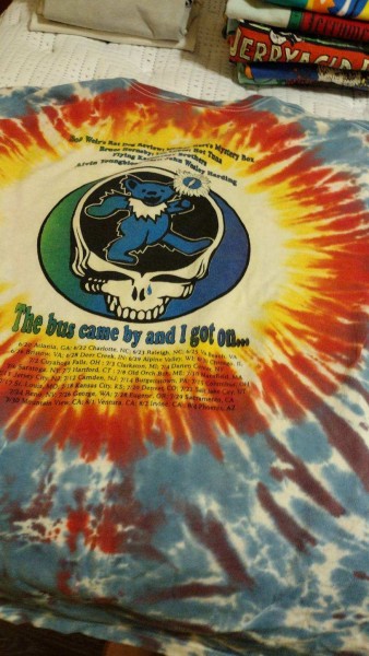 Family member passed inherited atleast 100 or more original Grateful Dead tee shirts