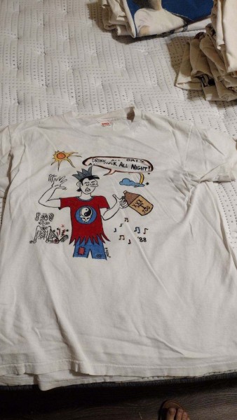 Family member passed inherited atleast 100 or more original Grateful Dead tee shirts