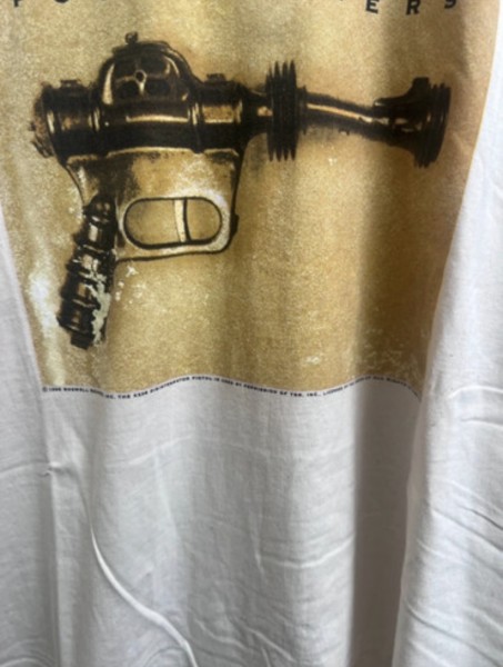 Foo Fighters 1995 T-shirt Euro Tag
