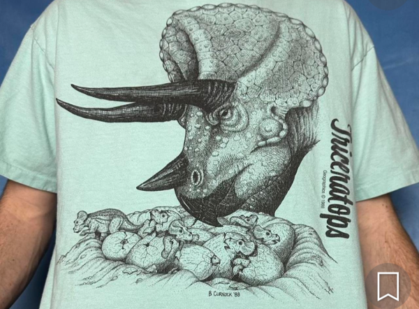 WANTED - 80s-90s B. Curnock Dinosaur Geographics