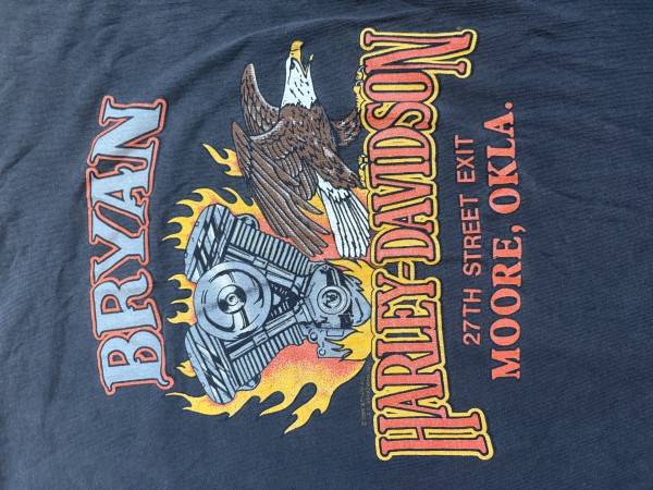 Harley Blue Flame Long sleeve