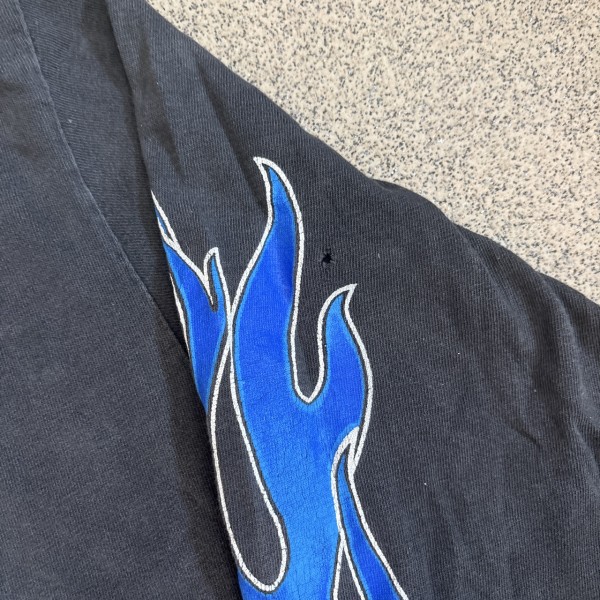 Harley Blue Flame Long sleeve
