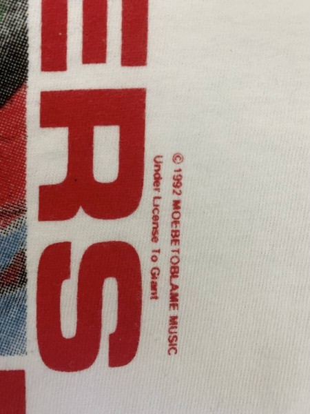 1992 RHCP bikini tshirt LC