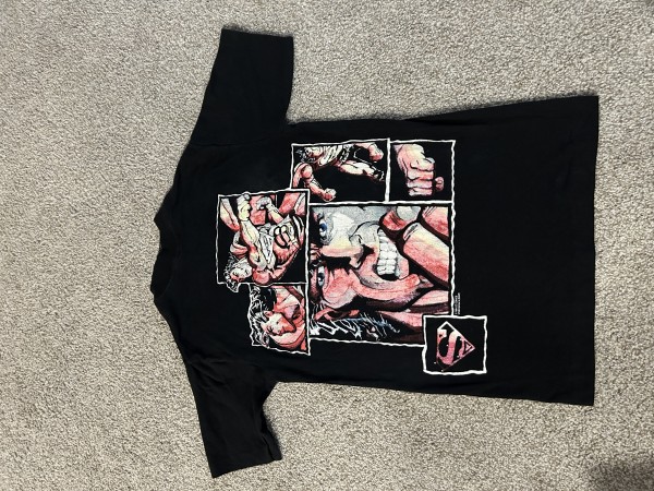 1994 Superman t shirt Giant Tag