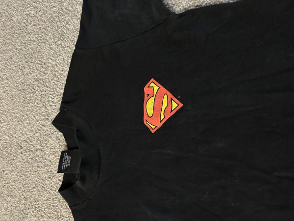 1994 Superman t shirt Giant Tag