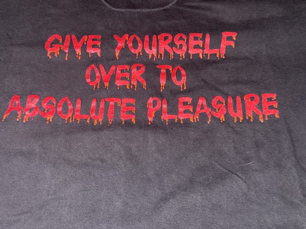 90s rocky horror picture show cronies tag quote tee