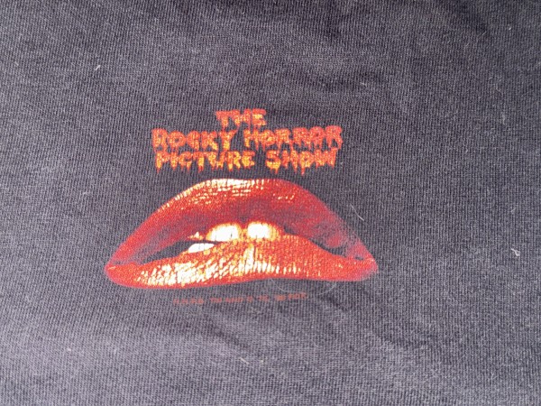 90s rocky horror picture show cronies tag quote tee