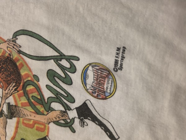 Larry Bird 1986 Salem Ringer