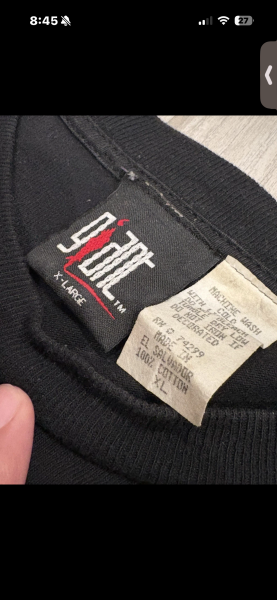 Metallica load aop (sick shirt) legit check pls