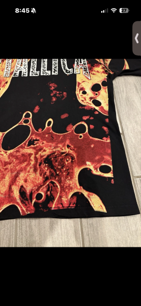 Metallica load aop (sick shirt) legit check pls