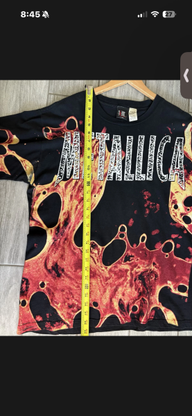 Metallica load aop (sick shirt) legit check pls