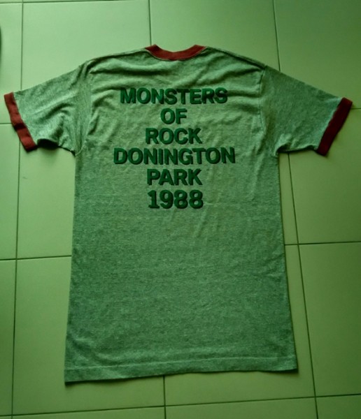 iron maiden monsters of rock 1988 Misprint