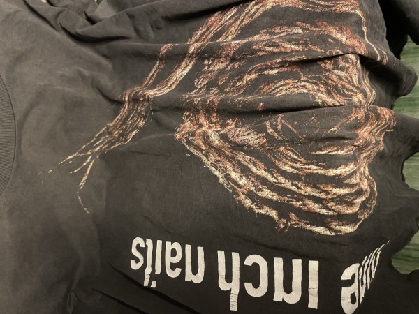 LEGIT CHECK PLEASE "1995 NINE INCH NAILS" FURTHER DOWN THE SPIRAL.