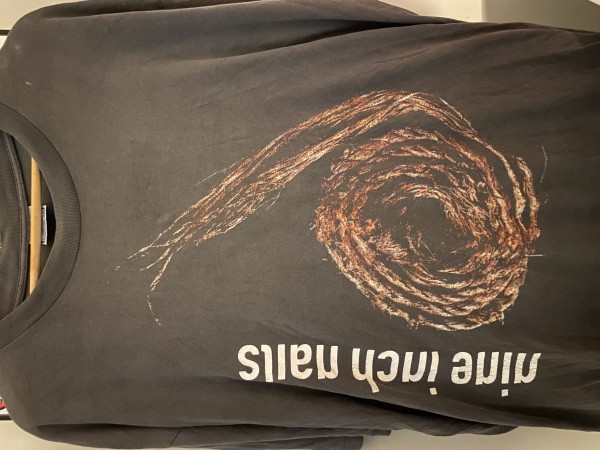 LEGIT CHECK PLEASE "1995 NINE INCH NAILS" FURTHER DOWN THE SPIRAL.
