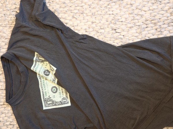 Nirvana Kurt Dollar Bill T-Shirt
