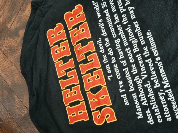 Gnr Helter Skelter Manson tee