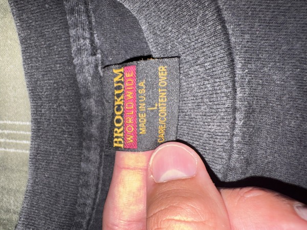 Eminem “Marshall Mathers” Brockum tag: legit or reprint?