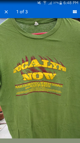 APOCALYPSE NOW CREW SHIRT