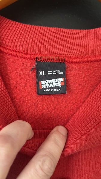 1980s Screen Stars Bootleg Gucci Crewneck XL – Price Check / Appraisal