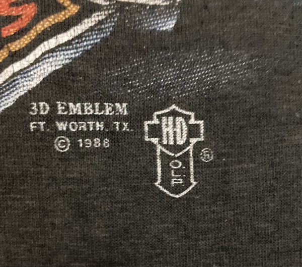 cant read worn 3D tag - what size is shirt?