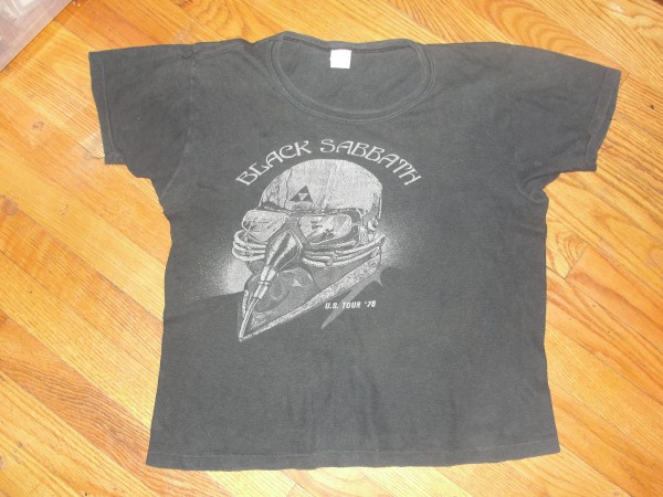 70's vintage Fantasy Ts tag? Black Sabbath