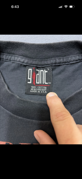 Tag front