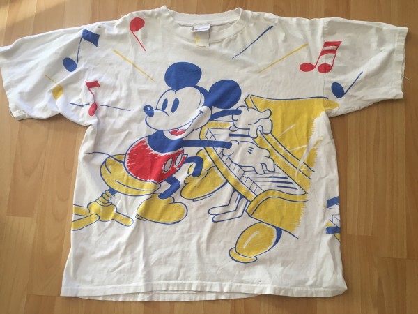 Mickey/Minnie Tshirt. Anyone know the year and value?