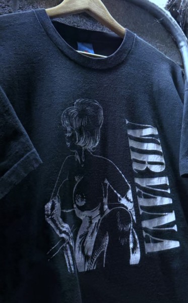 Recently just bought still waiting to get it in hand but need to know what yall think. Nirvana stripper shirt.