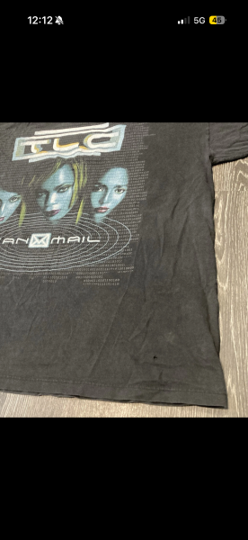 ‘99 TLC Fan Mail Tour Shirt