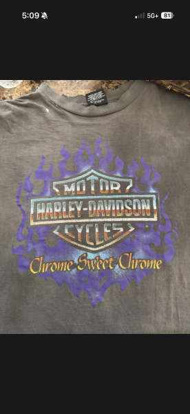 ‘93 Harley Chrome Sweet Chrome Large