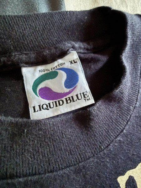 Sepultura roots long sleeve back stage pass with liquid blue tag....