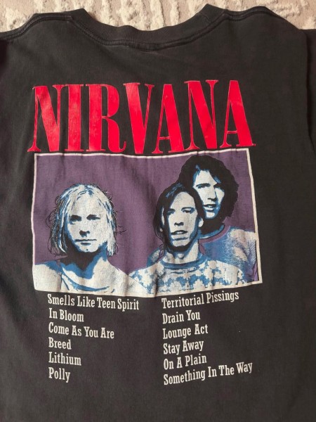 Nirvana Nevermind size L, 90s
