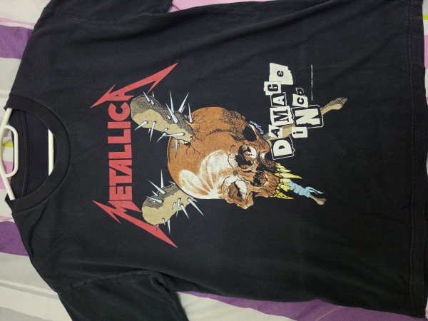 Metallica Dmg inc cut tag
