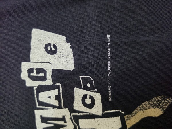 Metallica Dmg inc cut tag
