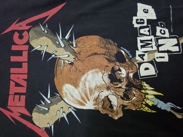 Metallica Dmg inc cut tag