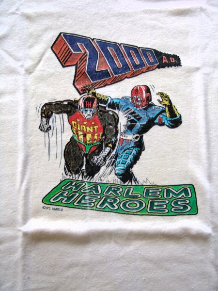 2000AD Comic Original 1977 Harlem Heroes T-Shirt