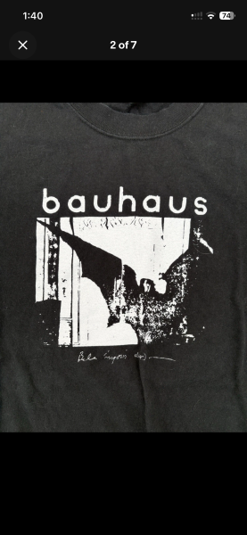 LC Vintage Bauhaus Bela Lugosi's Dead T- Shirt