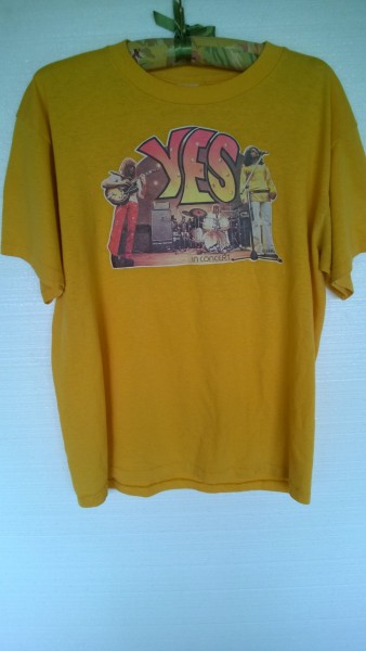 Vintage Yes concert t shirt 1970's?