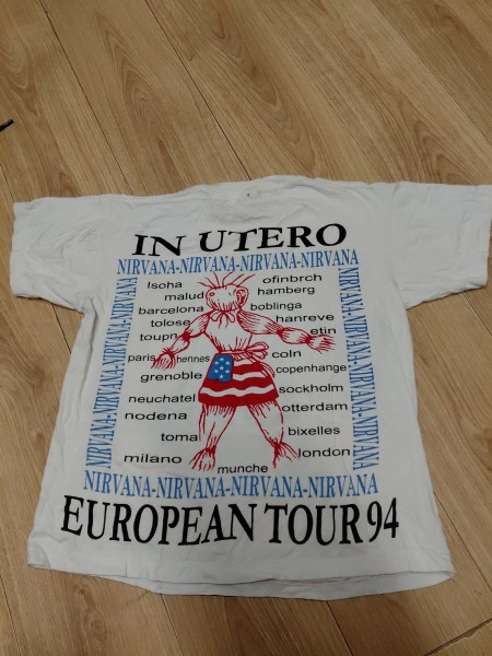 In utero nirvana t shirt