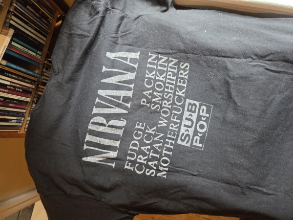 Nirvana Bleach era t-shirt