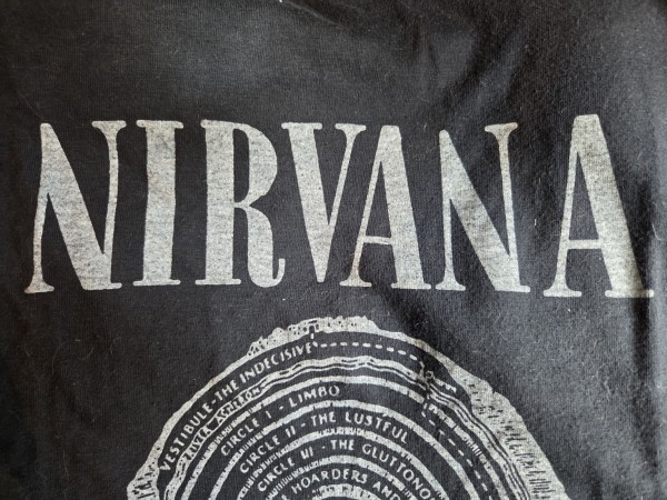 Nirvana Bleach era t-shirt