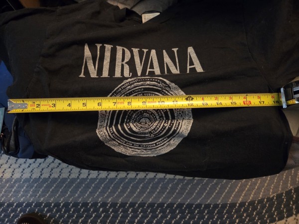 Nirvana Bleach era t-shirt