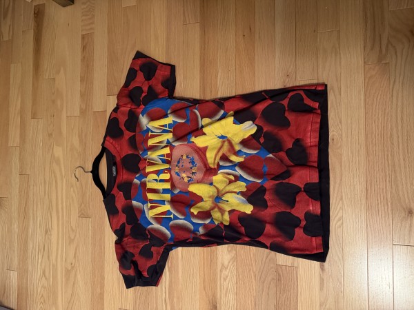 Nirvana Heart Shaped T-Shirt Authenticity