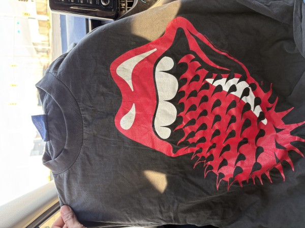 1994 Rolling Stones Spiked Tongue Voodoo Lounge Brockum Shirt